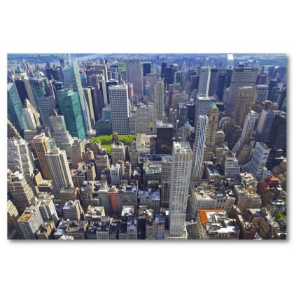 Αφίσα (Νέα Υόρκη, αξιοθέατα, θέα, πόλη, αρχιτεκτονική, κτίρια, Νέα Υόρκη, sunny)
